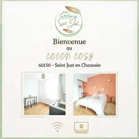Le Cocon Cosy - Gare 5 Min , Acces Paris Facile Saint-Just-en-Chaussee