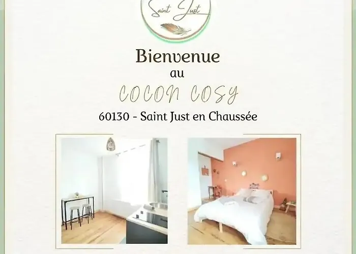 Le Cocon Cosy - Gare 5 Min , Acces Paris Facile Saint-Just-en-Chaussee